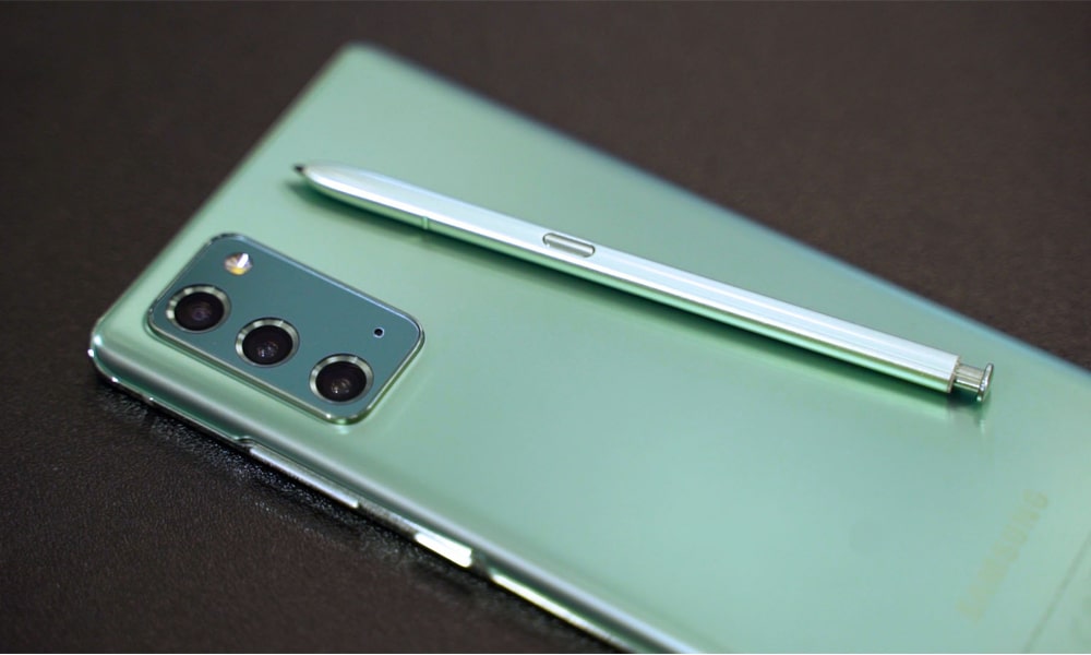 Siêu phẩm điện thoại Samsung Note 20 - Đột phá tạo nên sự khác biệt